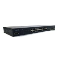 Wgsw-24040 Ipv6, 24-port Gigabit With 4-port Shared Sfp Layer 2/4 Snmp Managed