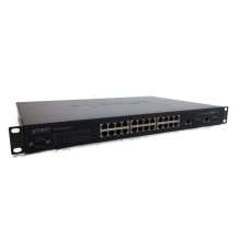 Planet Technology Managed Poe Switch 24 Port And 2 Port Gigabyte  Fgsw-2620vmp4 