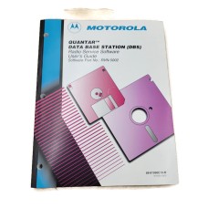 Motorola Quantar Data Base Station Radio Service Software User Guide 68-81096e10