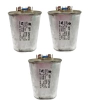 Lot Of 3 Cbb66a Jklite Mpp Oval Capacitor 480vac 24uf 3% 50/60hz Jk66-035-1a