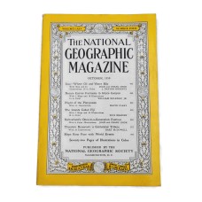 National Geographic October 1958 Iraq Bryce Canyon Fiji Theodore Roosevelt