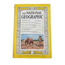 National Geographic January 1960 Laos,gen. George C. Marshall, Gorillas Japan
