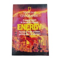 National Geographic Magazine Special Report Energy 1981 February Vintage Book