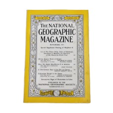 National Geographic November 1957 Prince Philip Duke Of Edinburgh World Tour