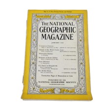 National Geographic Magazine January 1945 Our Global Ocean I Lived On Formosa