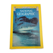 National Geographic April 1975 Tanzania Loyalists Crees Sleeping Sharks Salt Lak