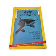 Vintage National Geographic Magazine February 1968 Volume 133 Number 2