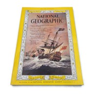 National Geographic April 1963 Sweden Viking Niagara Falls Ships Monaco Coke Ad