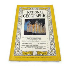 National Geographic January 1961 White House Iran Everest Swiss Alps Everglades