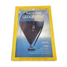 National Geographic February 1977 Vol 151, No.2 - Balloon Flight, Audubon,harlem
