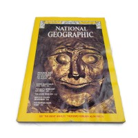 National Geographic February 1978 Minoans Mycenaeans Bald Eagles Dead Sea