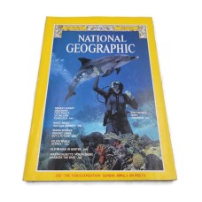 National Geographic April 1979 Footprints Nuclear Power Indians Dolphins Whales