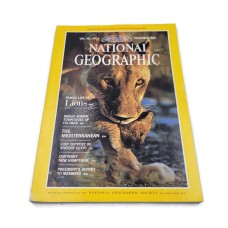 National Geographic December 1982 Vol 162. No 6 - Lions, Mediterranean,egypt