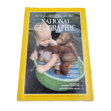 National Geographic June 1980 Orangutan(ape) Shroud Canadian Rockies Mississippi