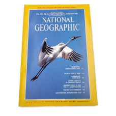National Geographic February 1981 Issue Human Sacrifice, Virgin Islands