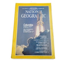 National Geographic October 1981 Columbia Flight Indian Ocean Pakistan Everest