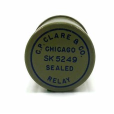 C.P. CLARE & CO. SK 5249 DPDT 8 PIN ENCLOSED RELAY