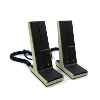 Lot Of 2 Motorola Base Station Microphone HMN1038D 8 Pin