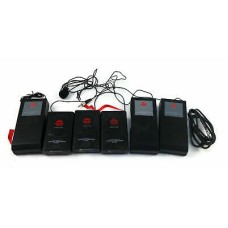 Lot Of 6 Polycom SoundStation Ex Wireless Microphone Systems - For Parts