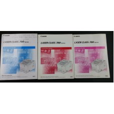 Lot Of 3 Canon Laser Class 700 Series Guides (Reference, Sending And Facsimile)