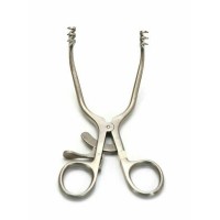 MILTEX #19-655 SCHUKNECHT Postauricular Retractor, 3 X 3 Teeth, 3