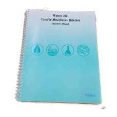 Waters 486 Tunable Absorbance Detector Operator's Manual Guide Spiral Bound 