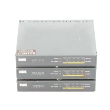 Lot Of 3 Cisco Pix 501 4-port 10/100 Lan Firewall Security Appliance 3des-aes