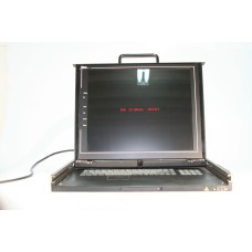Broadrack KDR-117XX LCD Rail Console 1U Rackmount KDR-117XX 